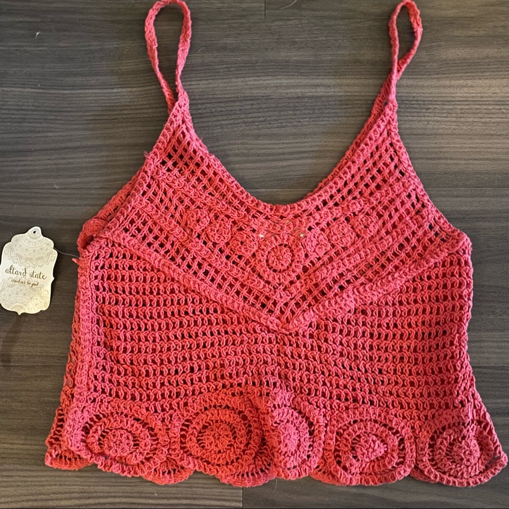 Altar’d State Pink Knit Tank